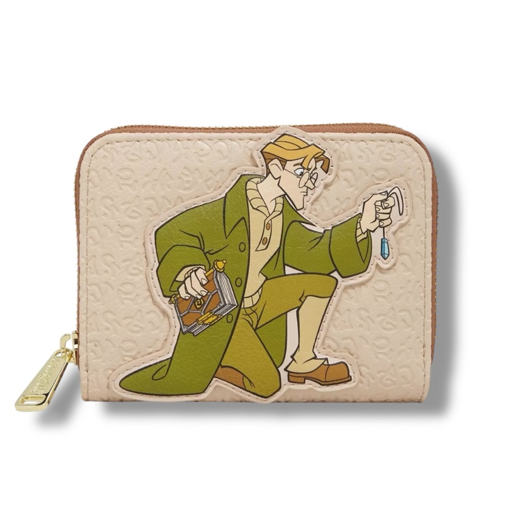 Loungefly Exclusive Disney Atlantis: The Lost Empire Milo Small Zip Wallet - NWT